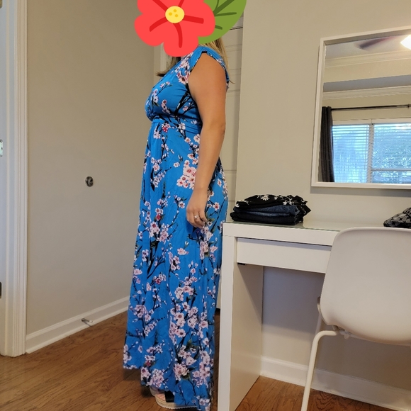 Modcloth blue beach dress - Picture 2 of 3